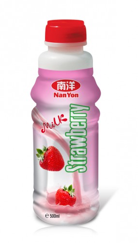 514 Trobico strawberry milk PP bottle 500ml